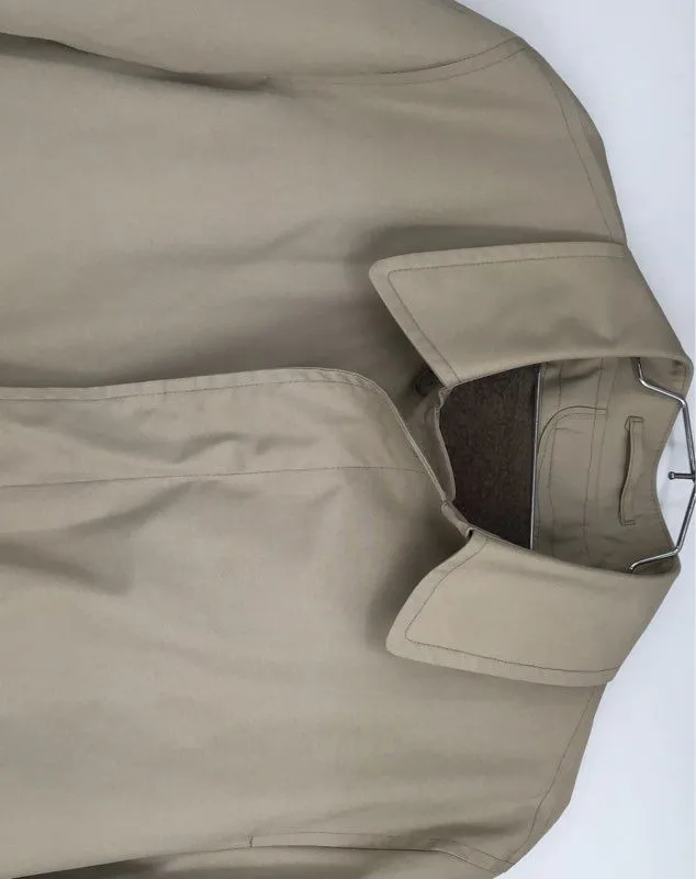 London Fog Men's Beige Trench Coat - Size 44