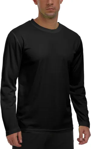 Long Sleeve Shirts for Men UPF 50  UV Protection Rash Guard Fishing Shirts Moisture Wicking Quick Dry Sun Shirts HH2410
