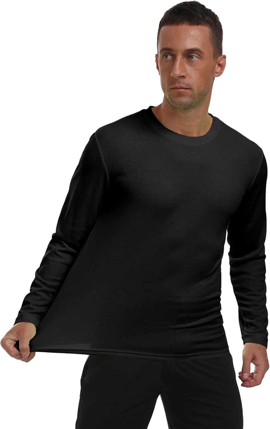 Long Sleeve Shirts for Men UPF 50  UV Protection Rash Guard Fishing Shirts Moisture Wicking Quick Dry Sun Shirts HH2410
