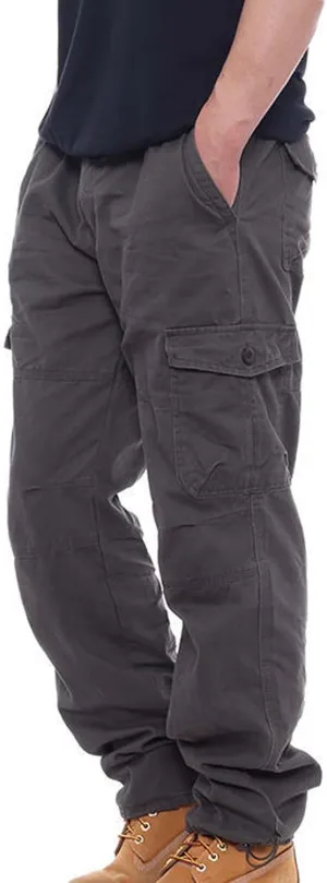 Loose fit Cargo Jeans for Men Compression Workout Gear Baggy Pants Relaxed fit Mountain Khaki Khaki Pants for Men