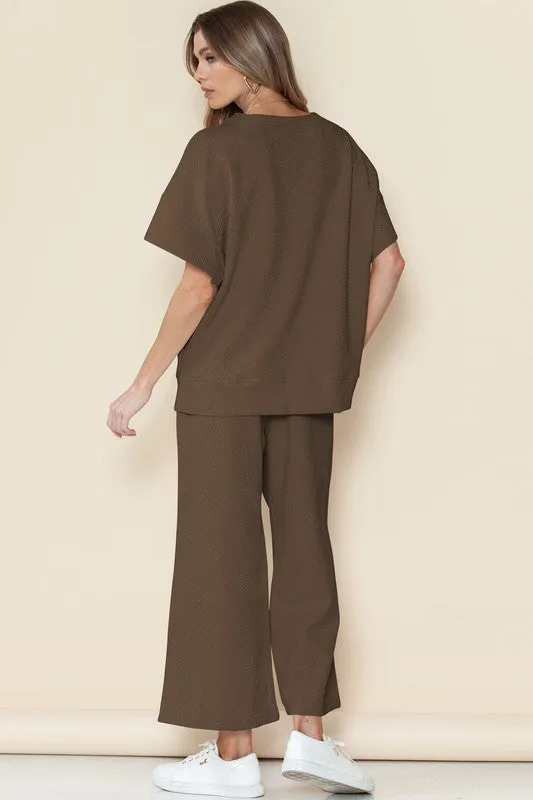 LOOSE T SHIRT PANTS SET