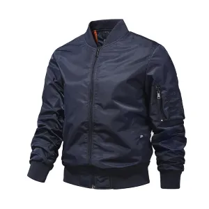 Luexco Men's Flight Jacket Bomber Style Heavyweight