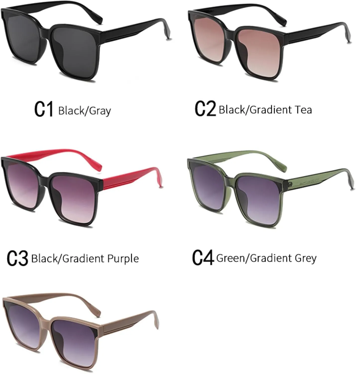Luxury Classic Fashion Sunglasses Women Vintage Sun Glasses Shades Outdoor Uv400