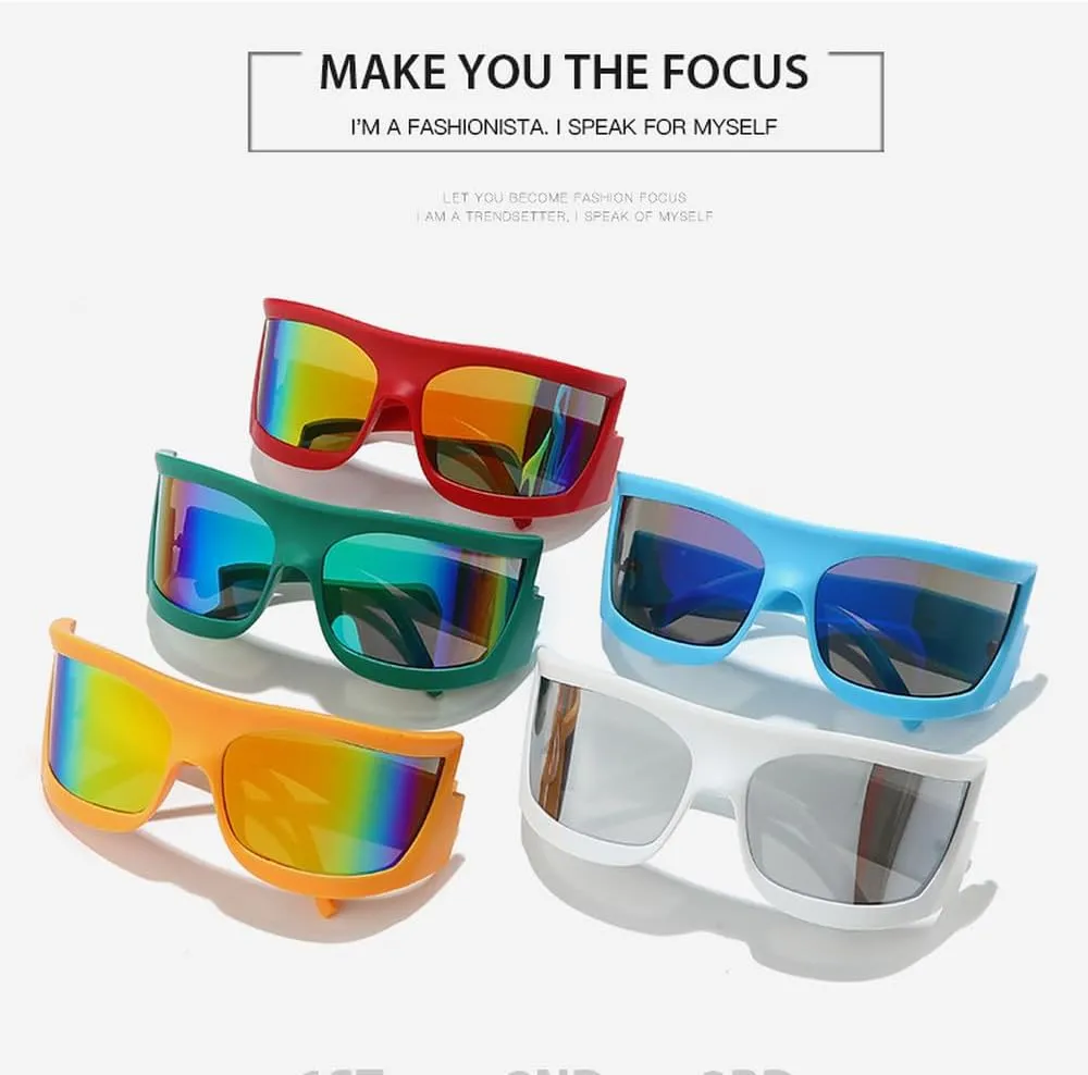 Luxury Fashion Sunglasses Women Men Goggle Trending Punk Style Sun Glasses UV400
