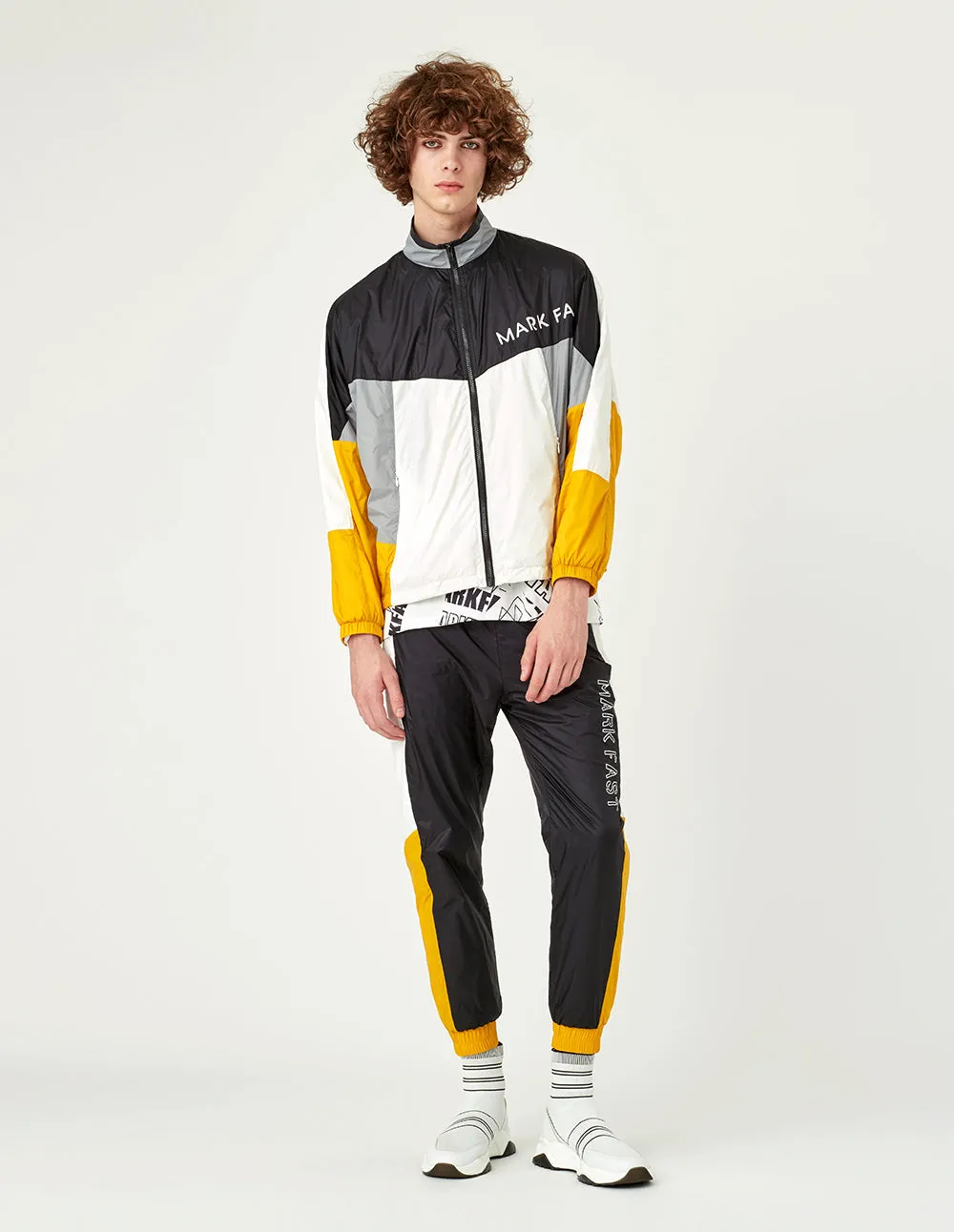 MARK FAST Color Block Windbreaker