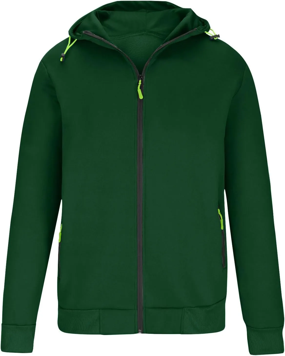 Men Hoodies Casual Hoodies for Men with Zip Pockets Full Zip Long Sleeve Sweatshirt Sports Hooded Jacket Blue Hoodie