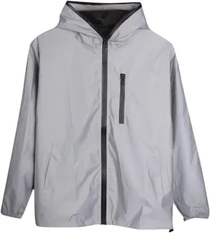 Men Lightweight Waterproof Jackets,Mens Windbreaker with Hood Outdoor Raincoat for Hiking Running Travel Zip Hoodies