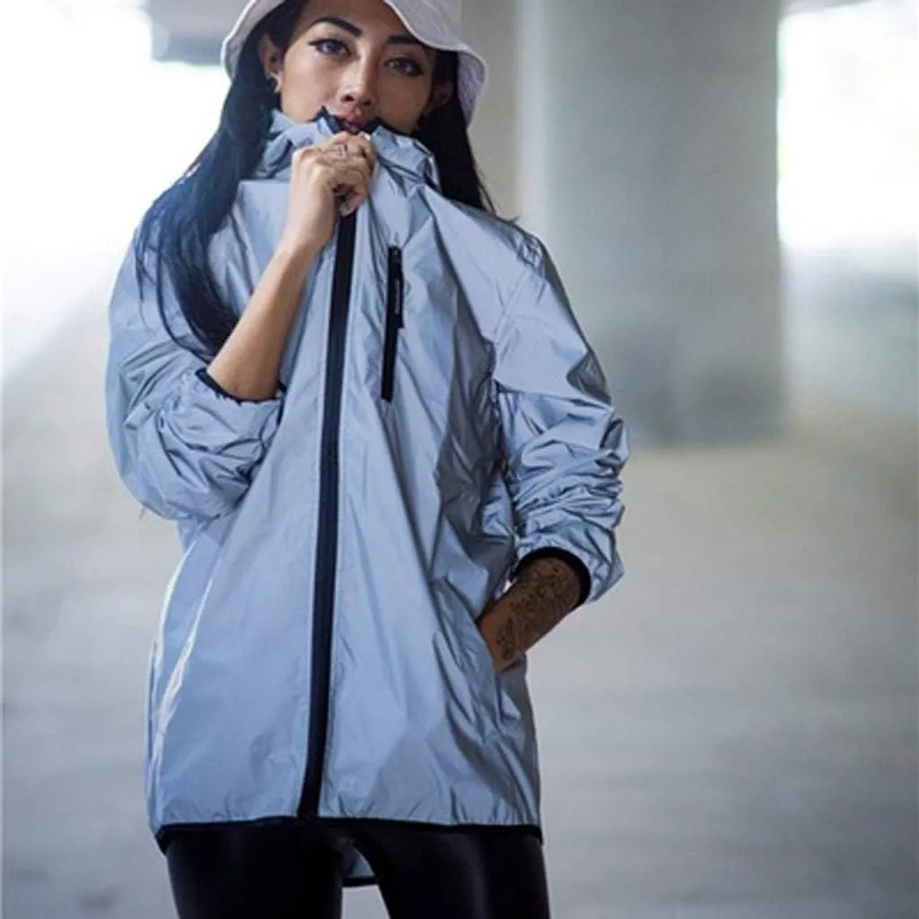 Men Lightweight Waterproof Jackets,Mens Windbreaker with Hood Outdoor Raincoat for Hiking Running Travel Zip Hoodies