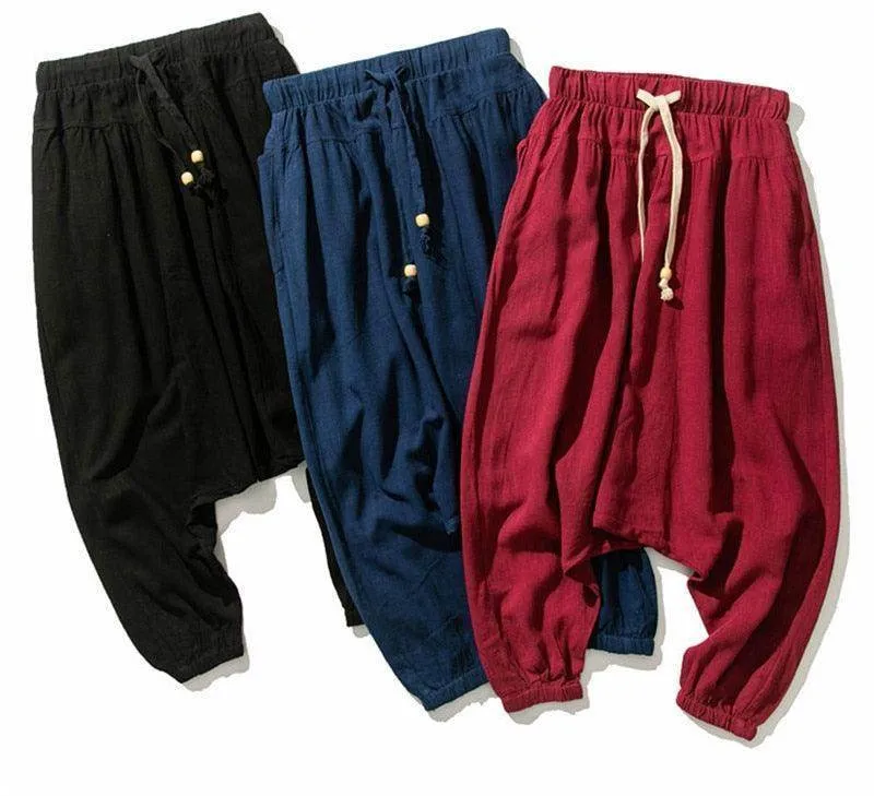 Mens 3X 4X 5X 6X 7X Size Harem Pants