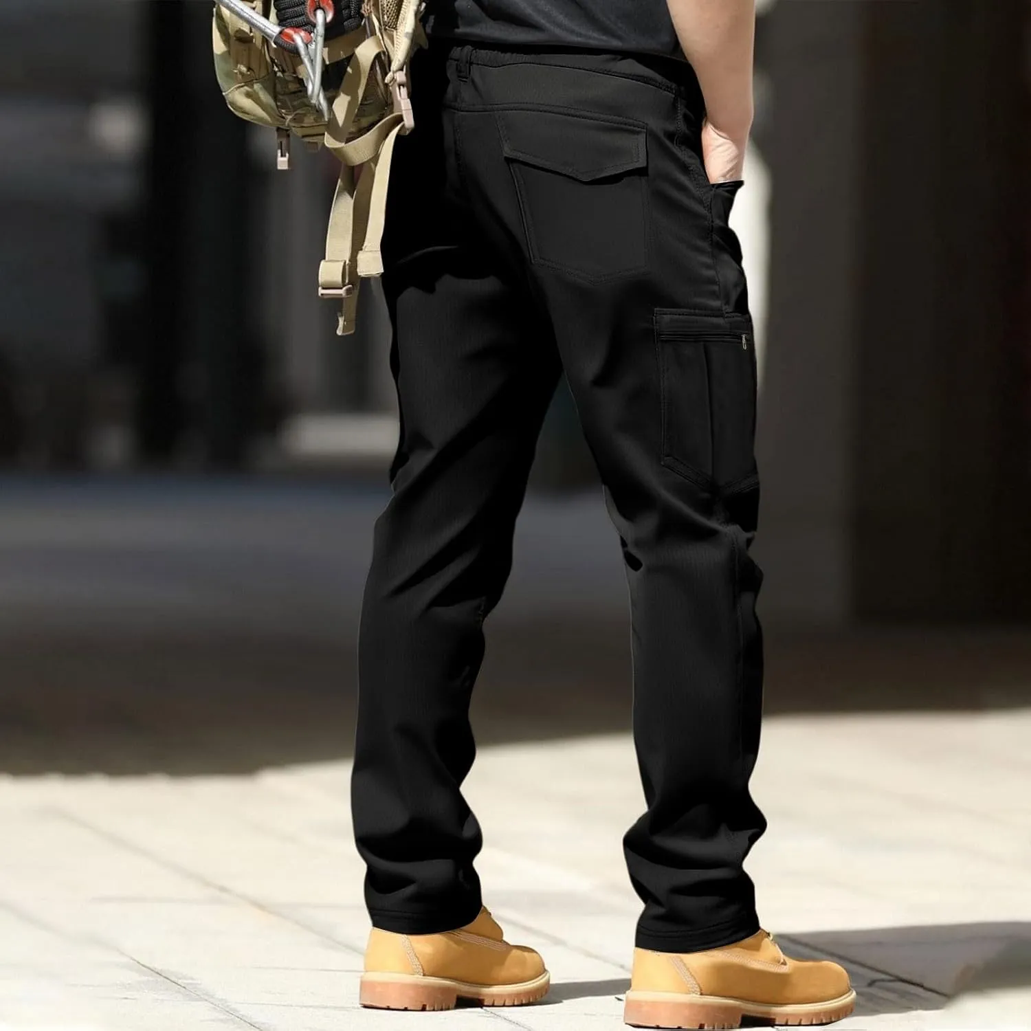 Men's Cargo Hiking Pants Lightweight Water Resistant Quick Dry Outdoor Travel Climbing Work Pants 2025