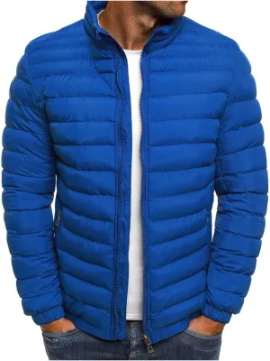 Men's Lightweight Water-Resistant Packable Puffer Jacket Quilted Water Resistant Winter Jacket Coat for Hiking Camping