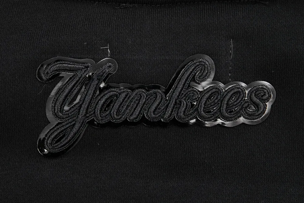 MLB NEW YORK YANKEES TRIPLE BLACK WOMEN'S FLC CREWNECK (TRIPLE BLACK WOMEN'S)