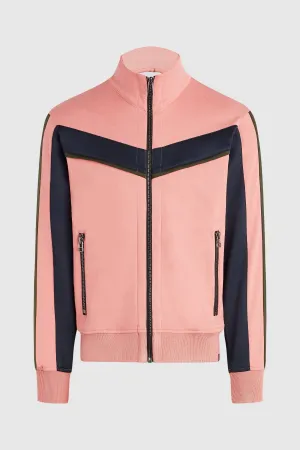 Nadya 2 Track Jacket - Coral/Navy/Hunter