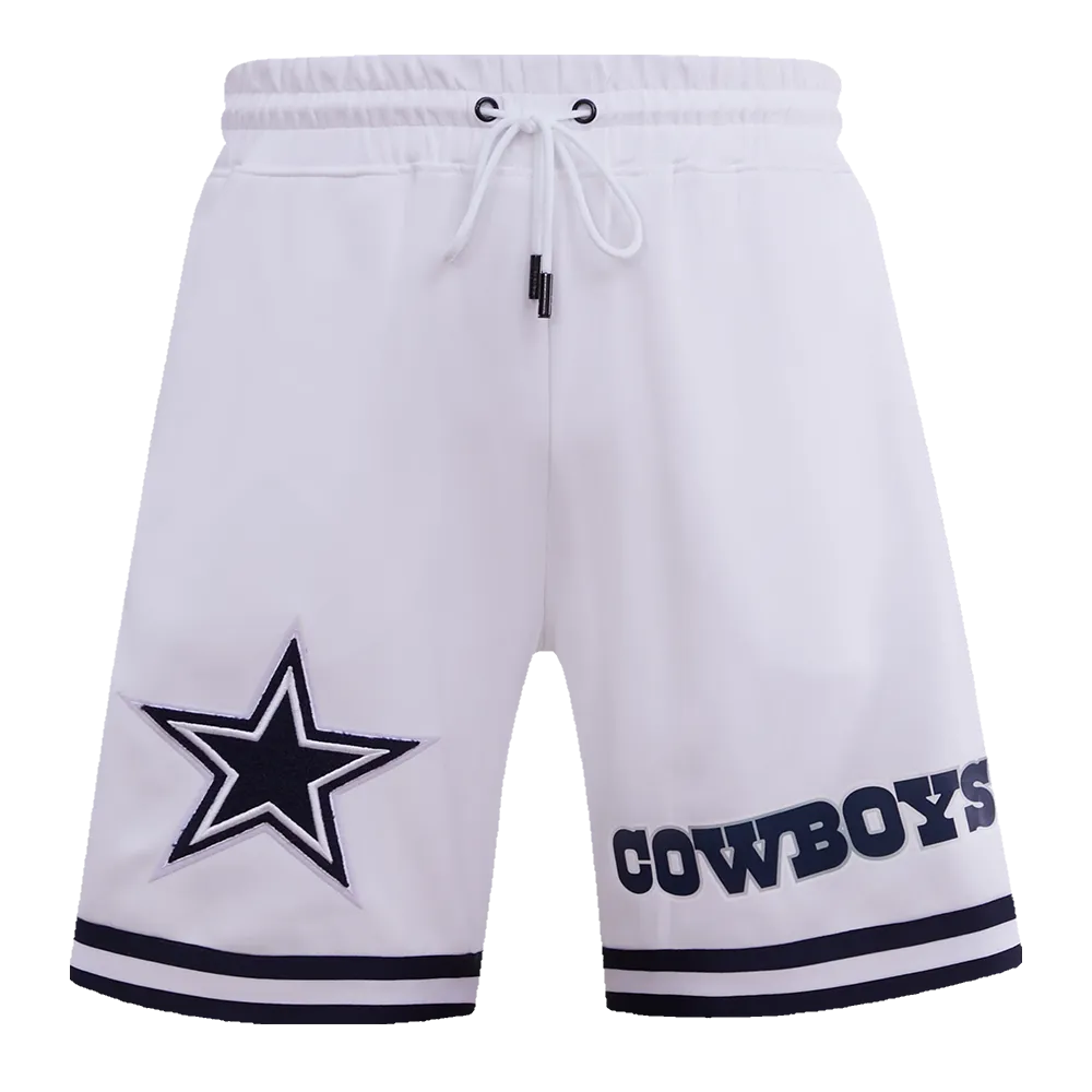 NFL DALLAS COWBOYS CLASSIC CHENILLE DK SHORT (WHITE)