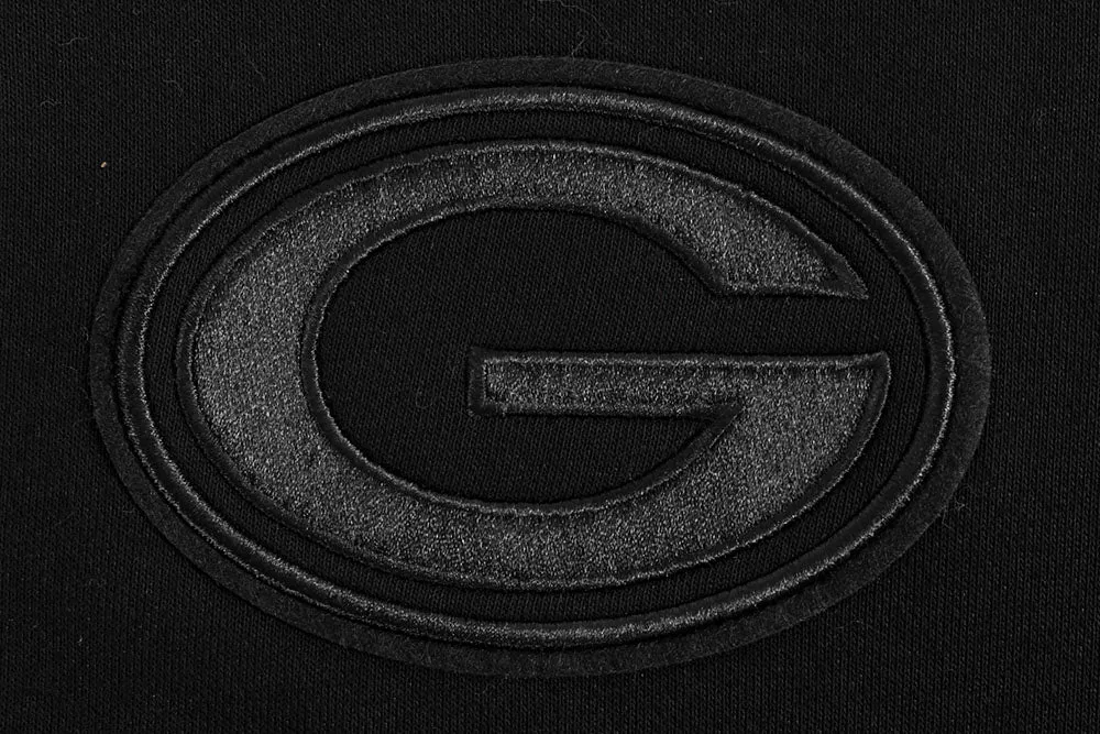 NFL GREEN BAY PACKERS NEUTRAL WOMEN'S CREWNECK (BLACK)