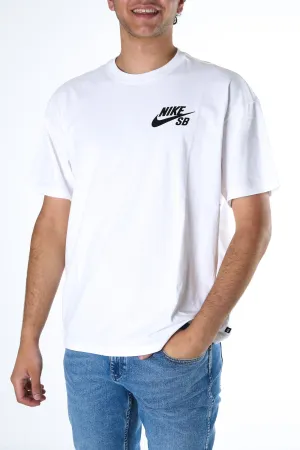 Nike SB Logo Skate Tee White