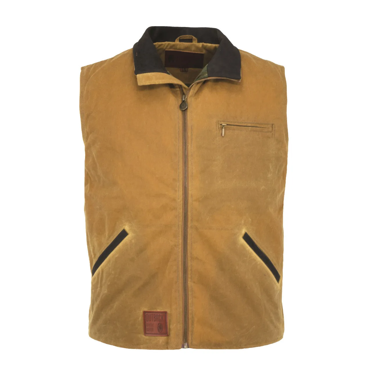 Oilskin Sawbuck Vest