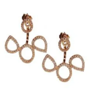 Open Shapes Ear Jackets (STERLING)