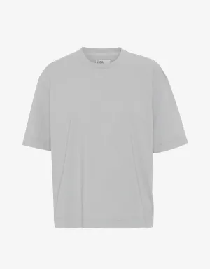 Oversized Organic T-Shirt - Limestone Grey