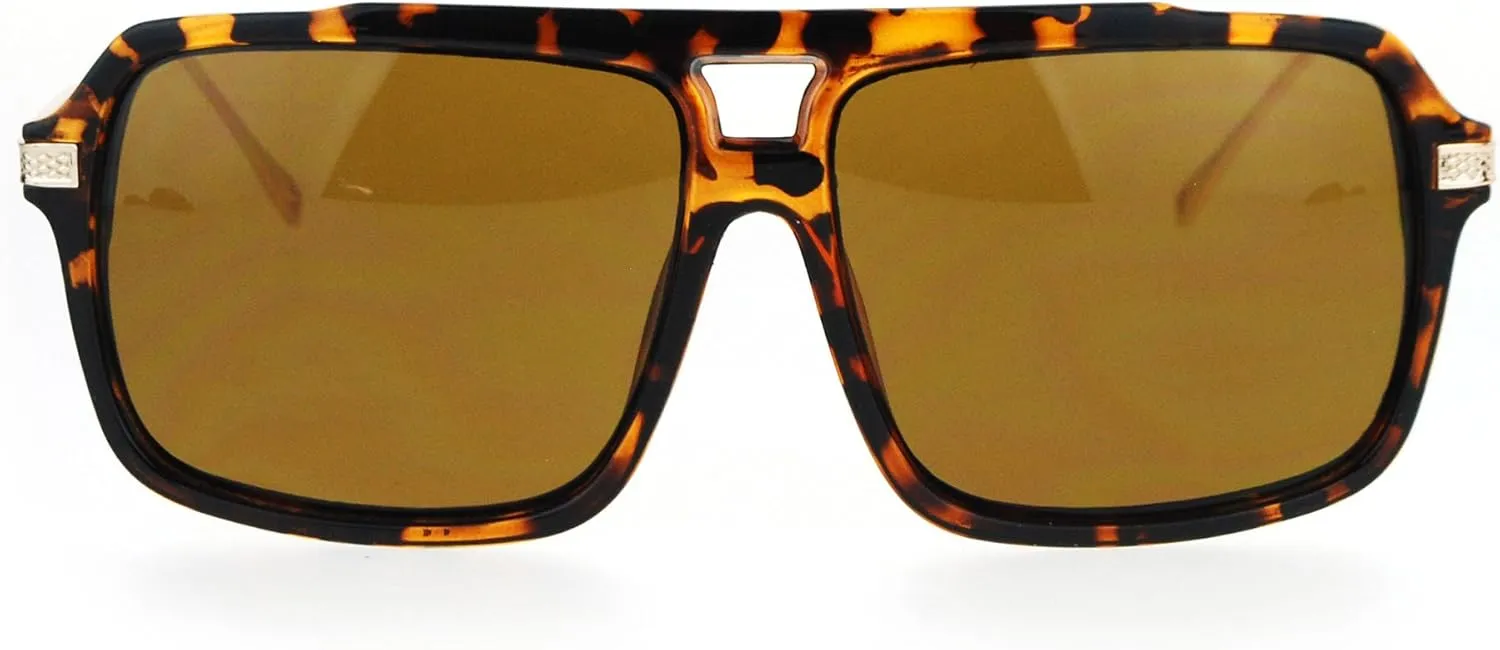 PASTL Mens Fashion Sunglasses Designer Retro Style Square Frame UV 400