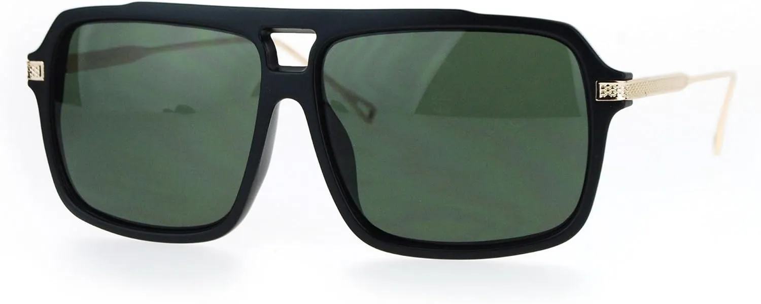 PASTL Mens Fashion Sunglasses Designer Retro Style Square Frame UV 400