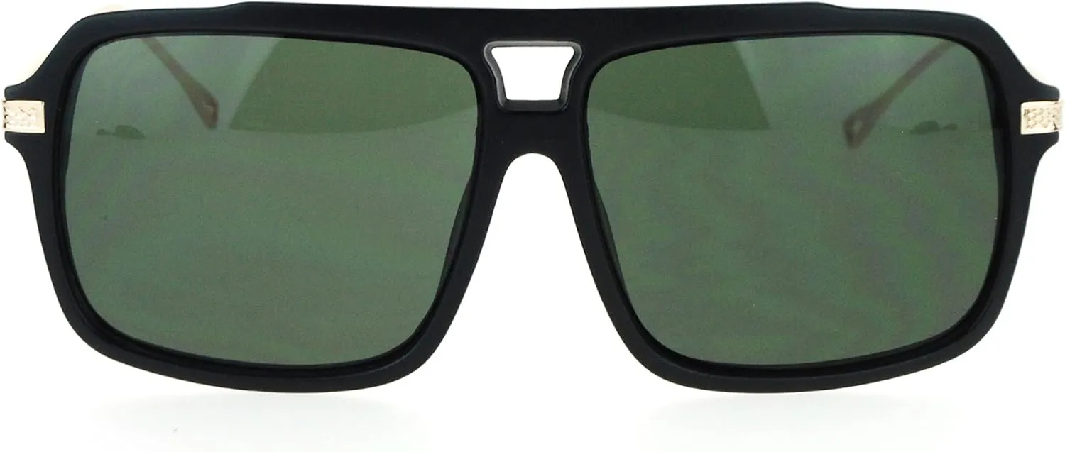 PASTL Mens Fashion Sunglasses Designer Retro Style Square Frame UV 400