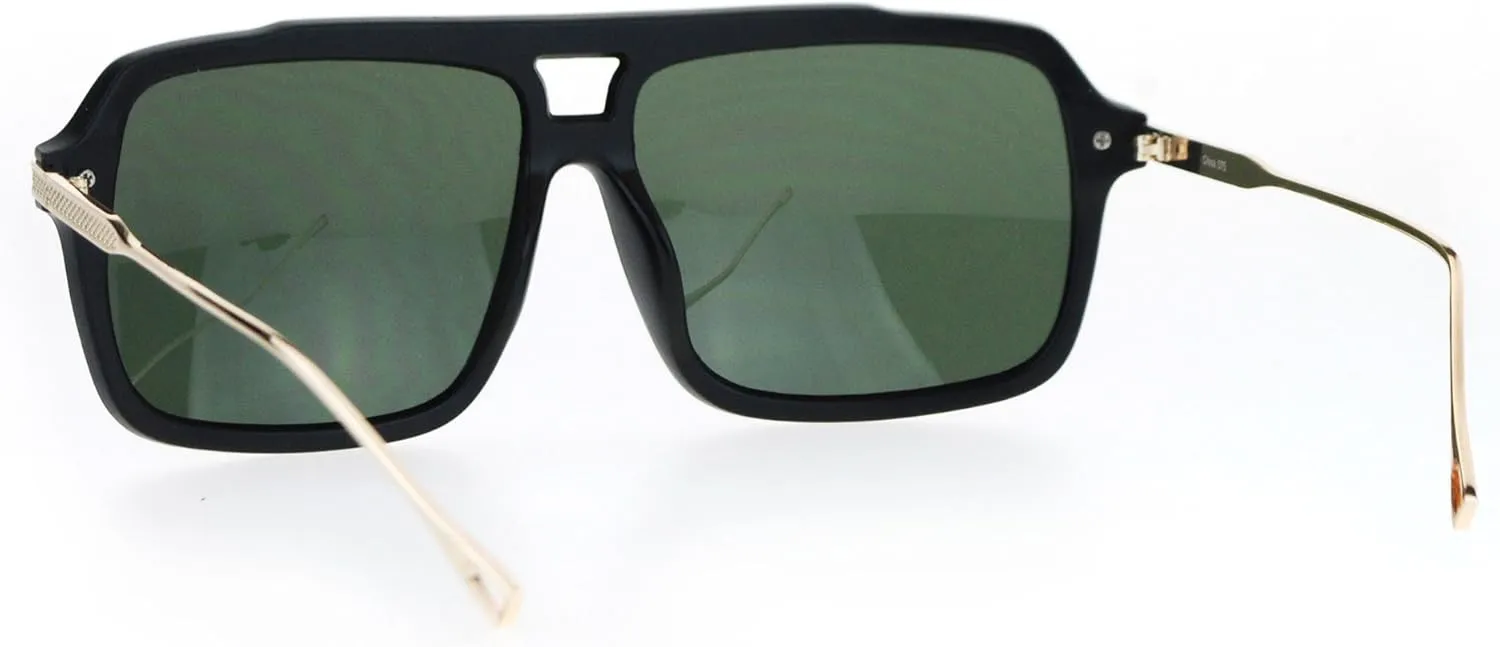 PASTL Mens Fashion Sunglasses Designer Retro Style Square Frame UV 400