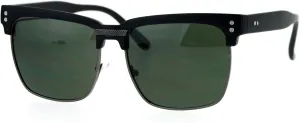 PASTL Mens Fashion Sunglasses Designer Style Square Frame Trendy Shades UV 400