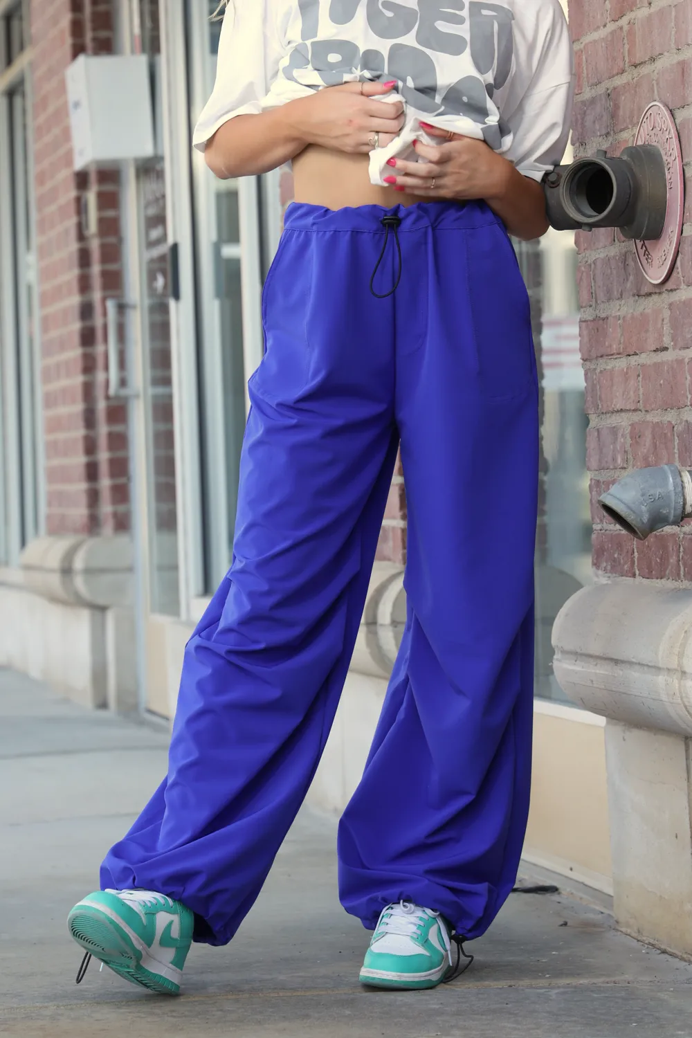 Pilot Parachute Pants - Royal