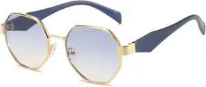 Punk Fashion Sunglasses for Women Men Trends Metal Trending Eyeglasses Outdoor Travel Uv400