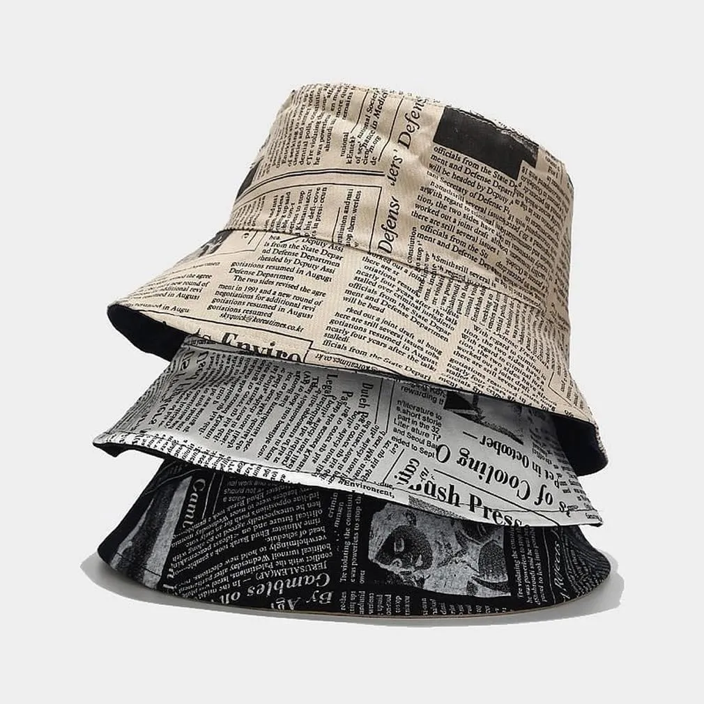 Quanhaigou Bucket Hat for Men Women,Packable Reversible Printed Sun Hats,Fisherman Outdoor Summer Travel Hiking Beach Caps