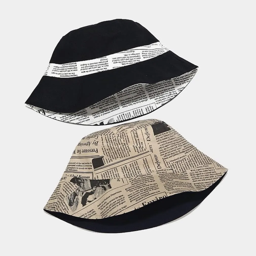 Quanhaigou Bucket Hat for Men Women,Packable Reversible Printed Sun Hats,Fisherman Outdoor Summer Travel Hiking Beach Caps