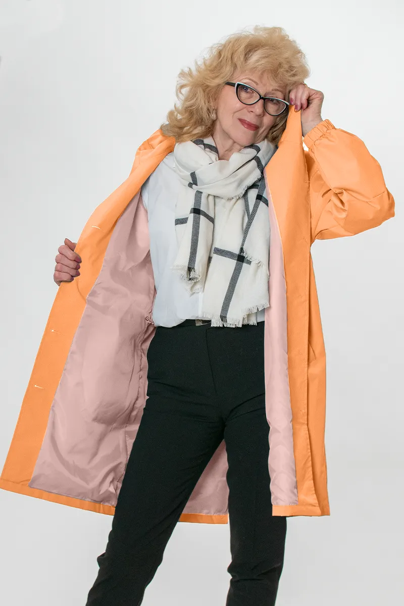 Rachel™ Water-Resistant Oversized Hooded Windbreaker