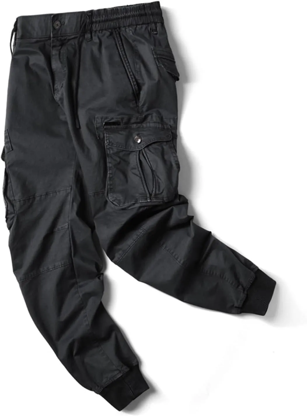 RTRDE Men's Cargo Work Pants Casual Jogger Pants Hiking Work with Multi Pockets Pants, 29-40