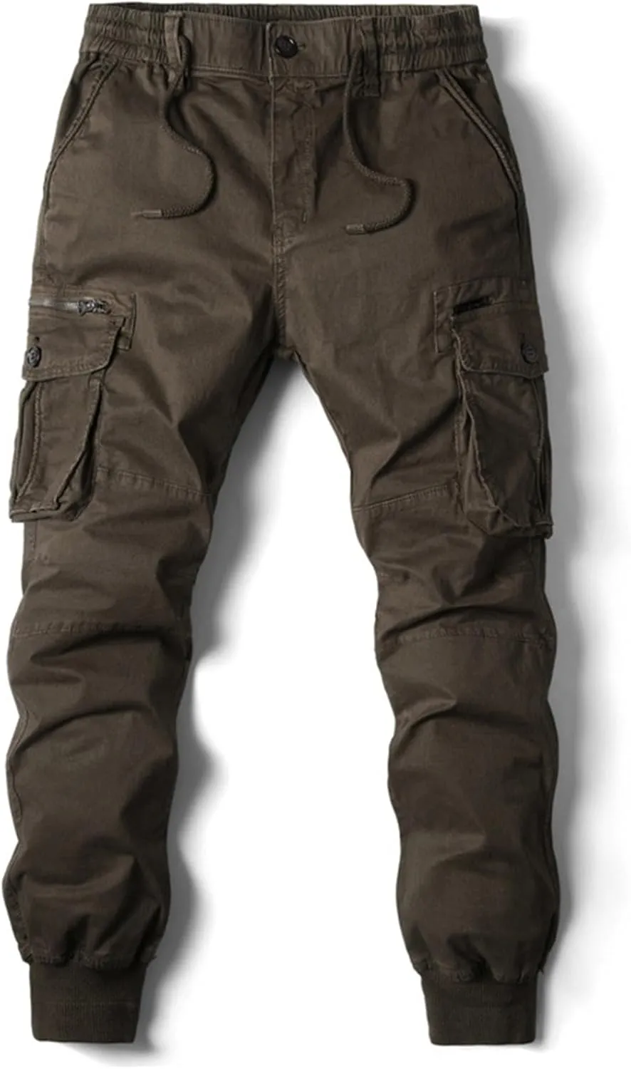 RTRDE Men's Cargo Work Pants Casual Jogger Pants Hiking Work with Multi Pockets Pants, 29-40