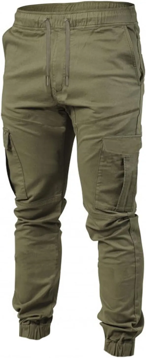 RTRDE Men's Tactical Cargo Pants Winter Jogger Pants Pockets Snow Ski Water Resistant Hiking Pants, M-3XL