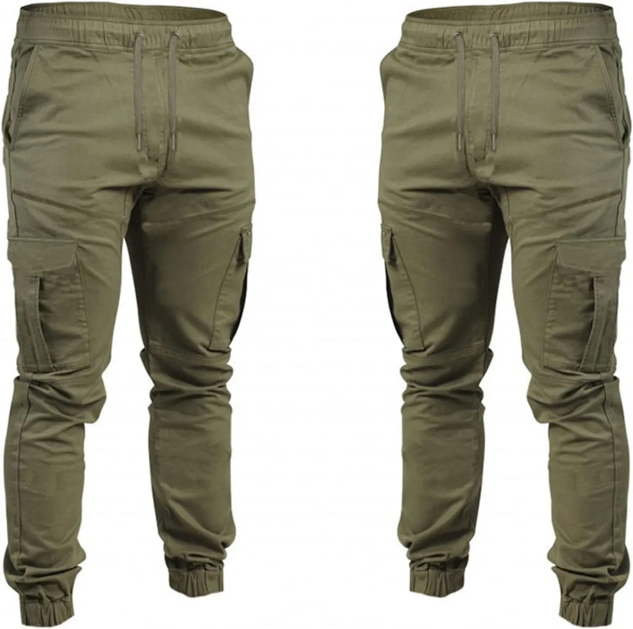RTRDE Men's Tactical Cargo Pants Winter Jogger Pants Pockets Snow Ski Water Resistant Hiking Pants, M-3XL