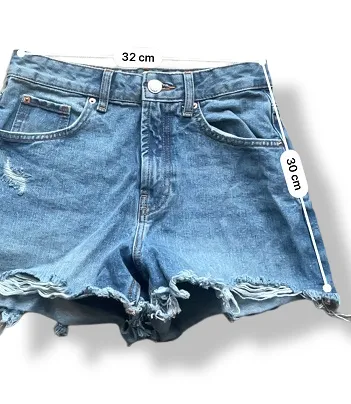 Rubynee Vintage y2k blue women's denim Bum short