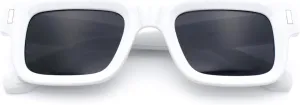 SA106 Hipster Thick Plastic Horn Rim Rectangle Gentleman Fashion Sunglasses