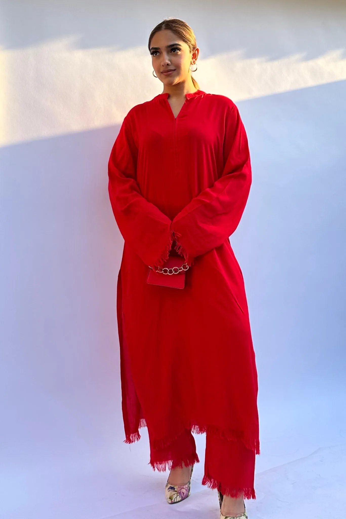 Scarlet Hue Coord Set