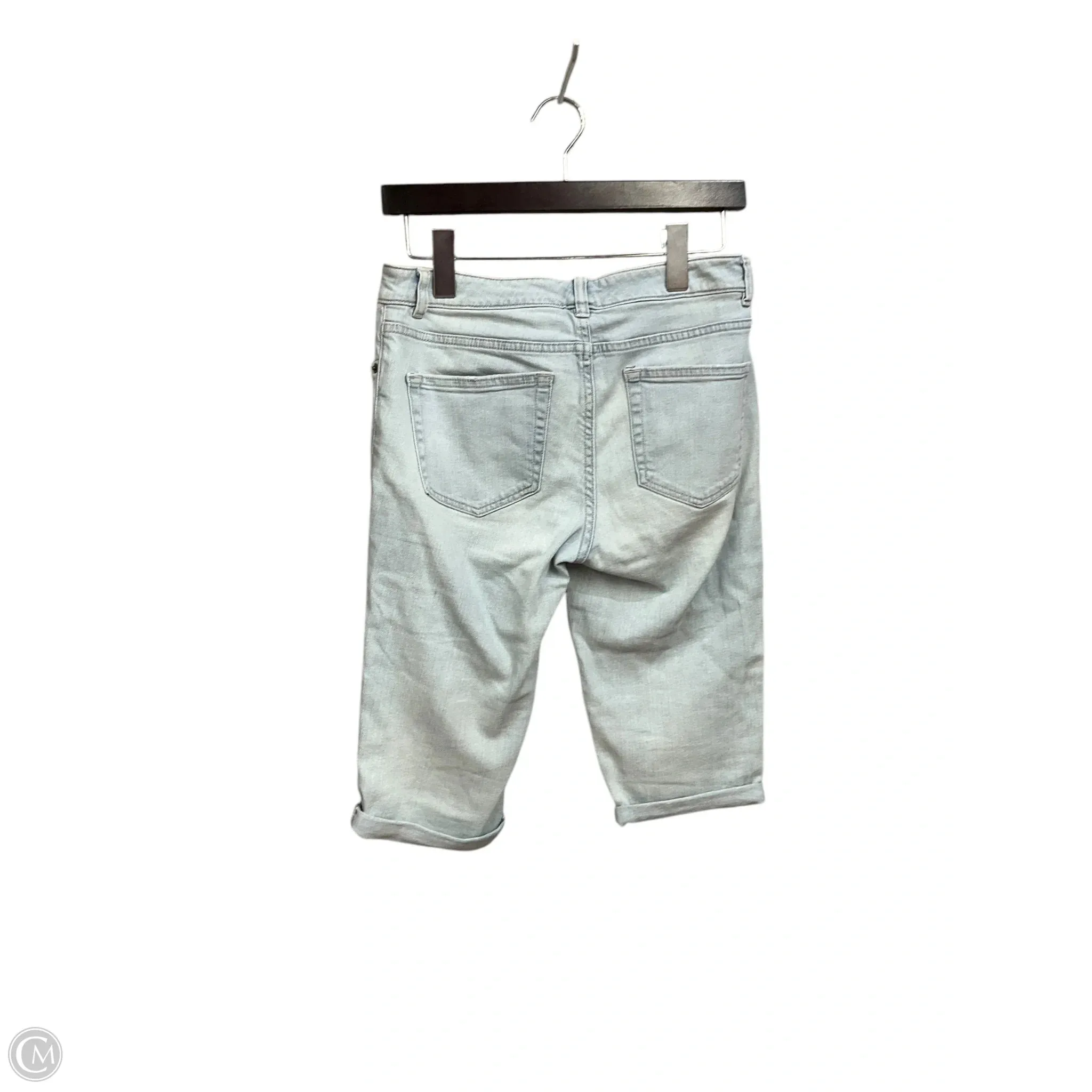 Shorts By Chaps In Blue Denim, Size: 2
