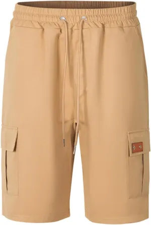 Shorts for Men High Waisted Boot Cut Tactical Leather Classic Beautiful Strip Cargo Shorts for Men Flattering Climing