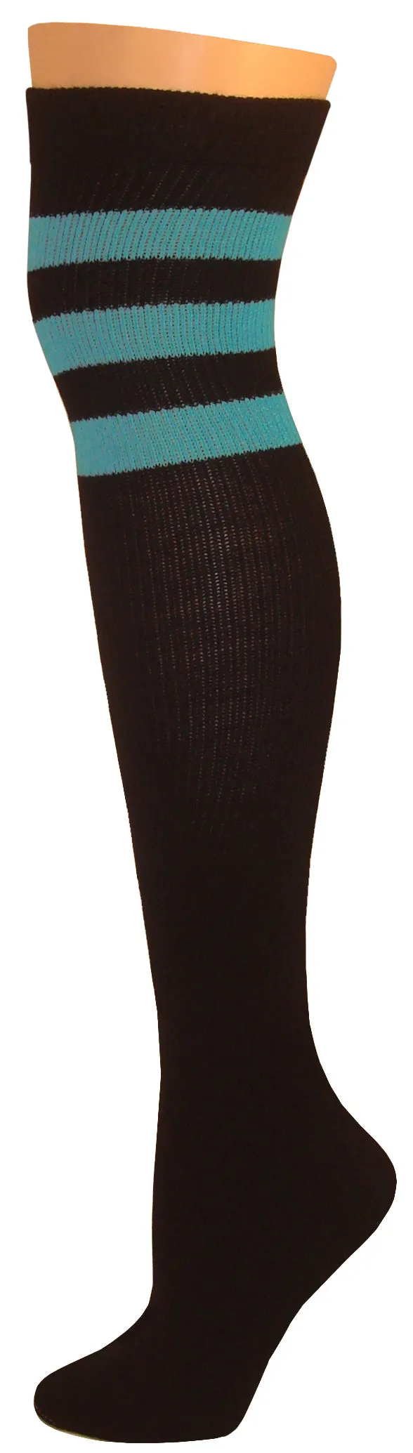 SOCKS - Knee High Retro / Hip Hop Top Stripe Socks