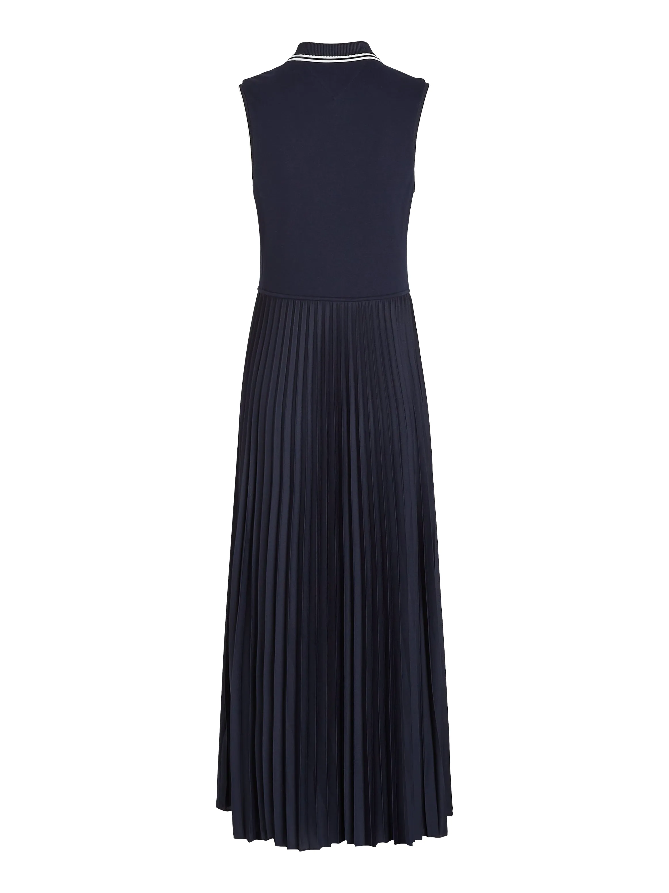 Sporty Pleated Polo Dress