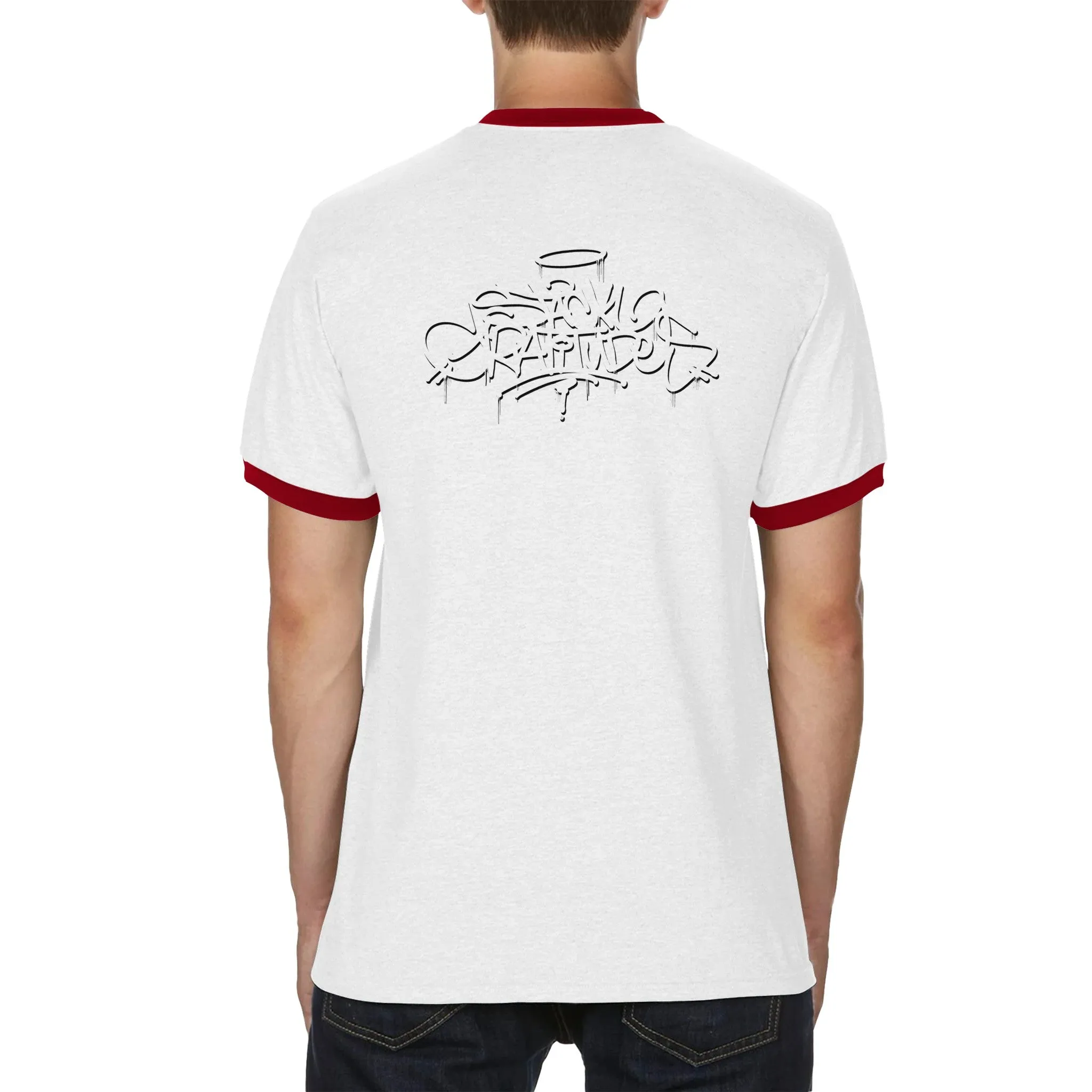 Stack Gratitudes (MTO) 
 Unisex Ringer T-shirt