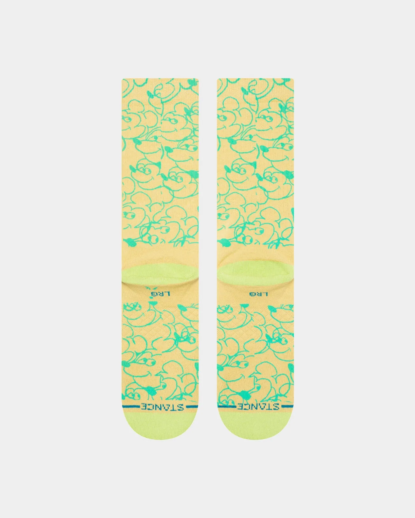 Stance X Dillon Froelich Mickey Socks Mustard