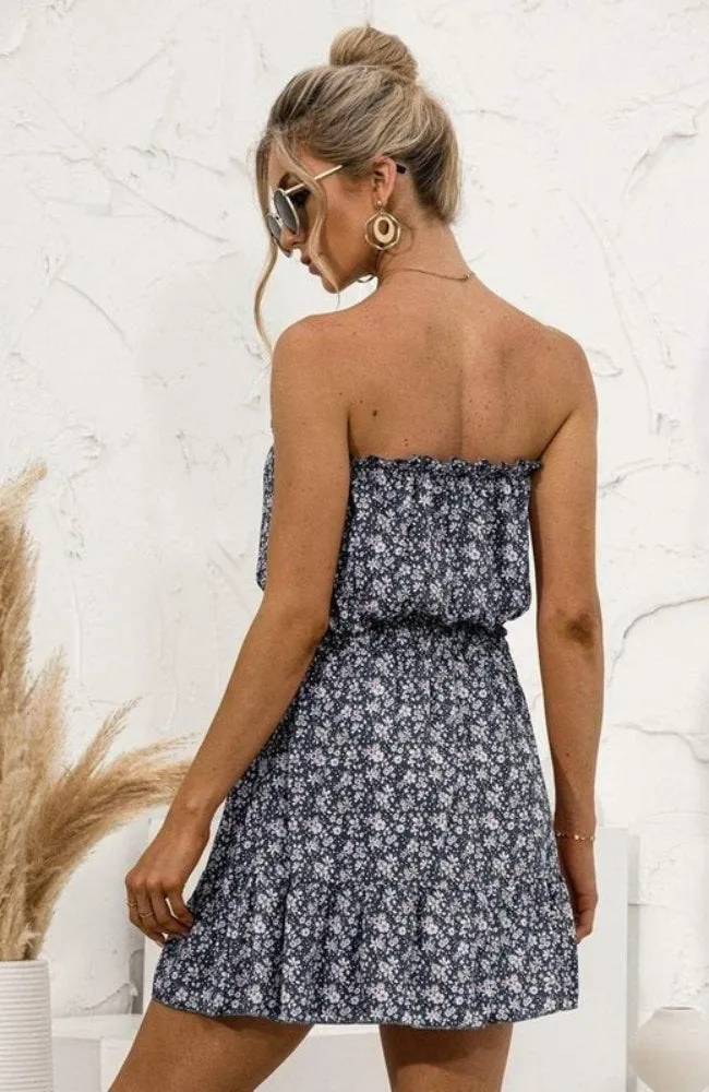 Strapless Daisy Tunic Dress