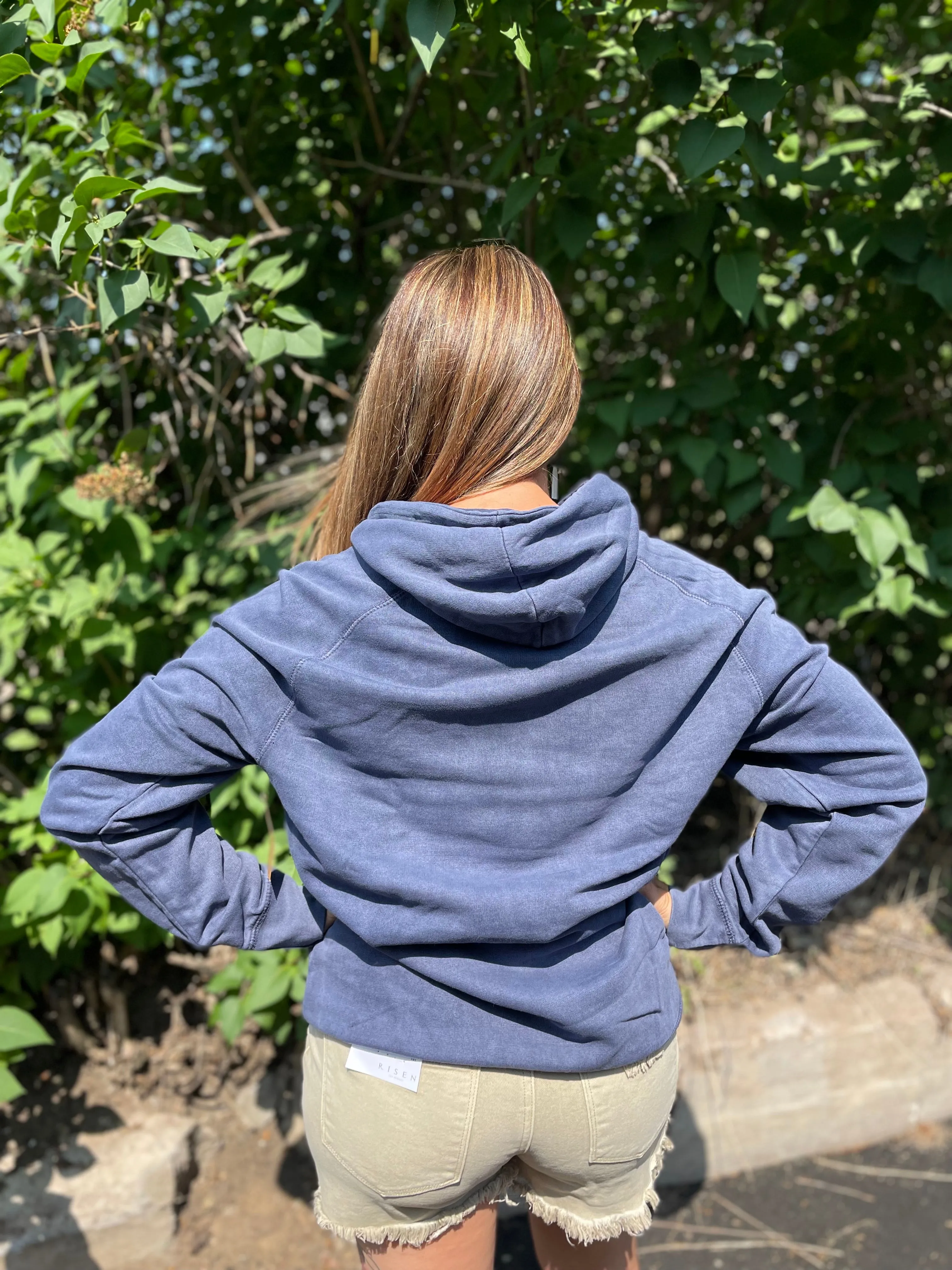 Summer Nights Vintage Wash Graphic Hoodie