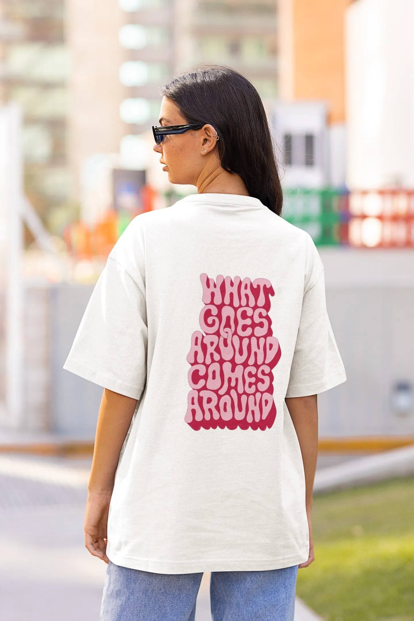 The circle  - Oversized T-shirt