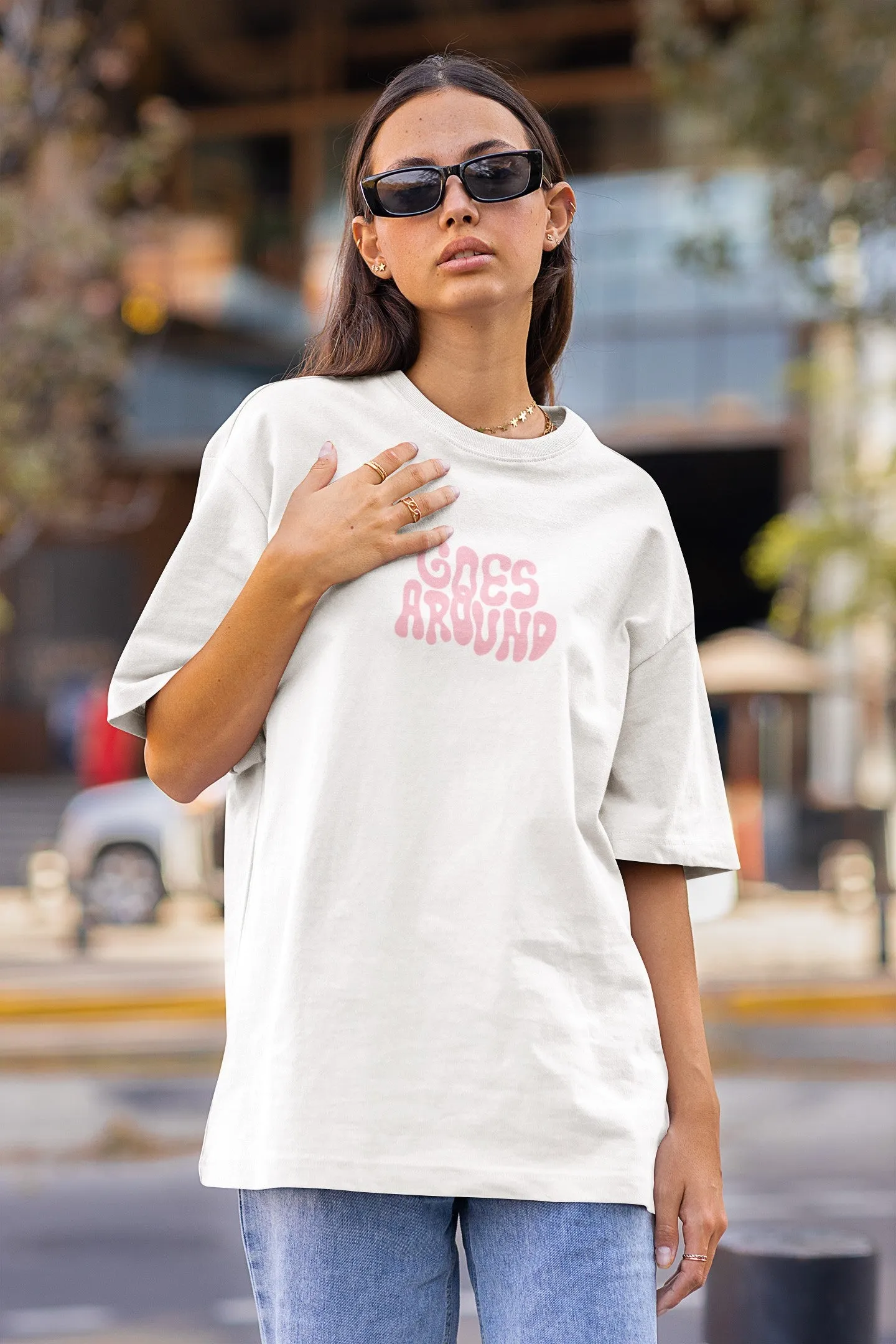 The circle  - Oversized T-shirt